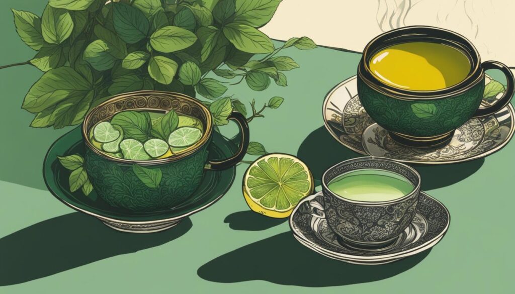 Green and Black Tea