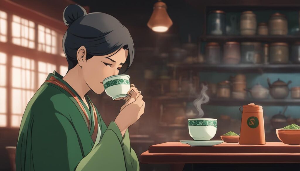 Green tea and iron deficiency