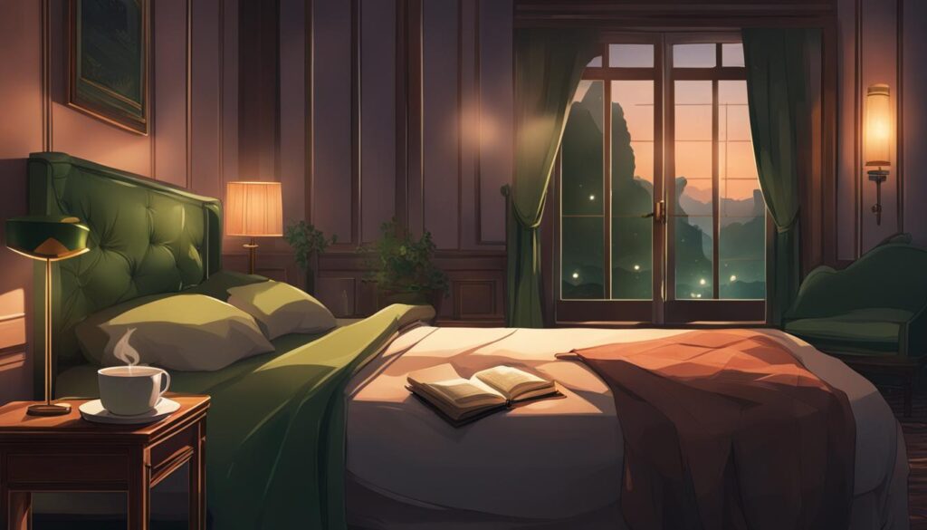 green tea and sleep