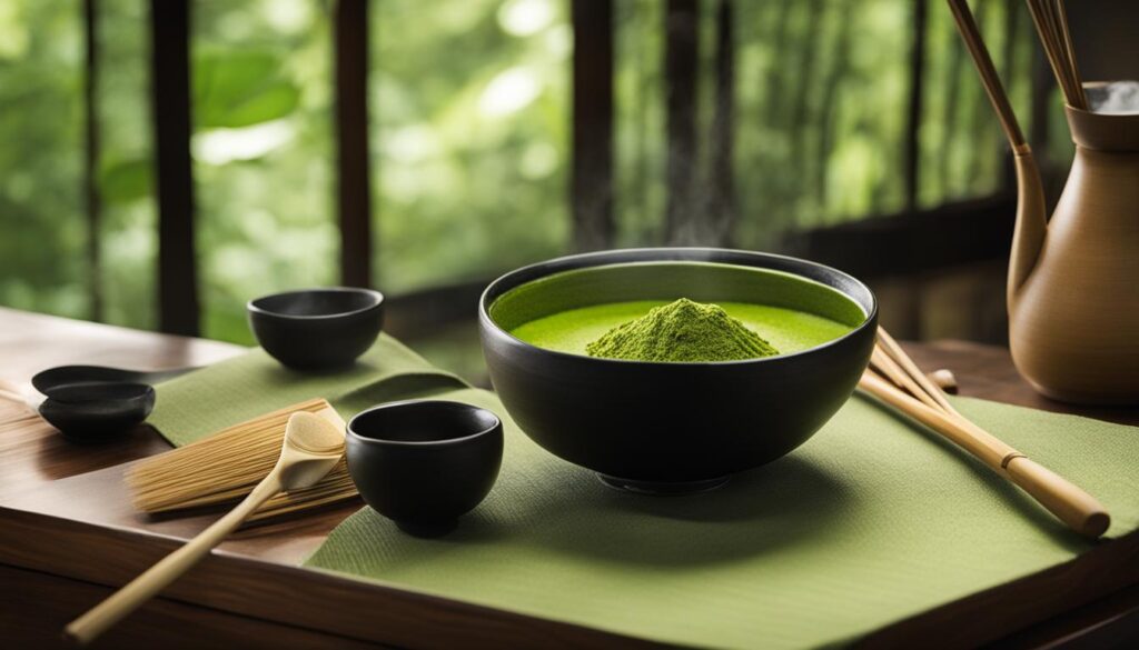 matcha preparation