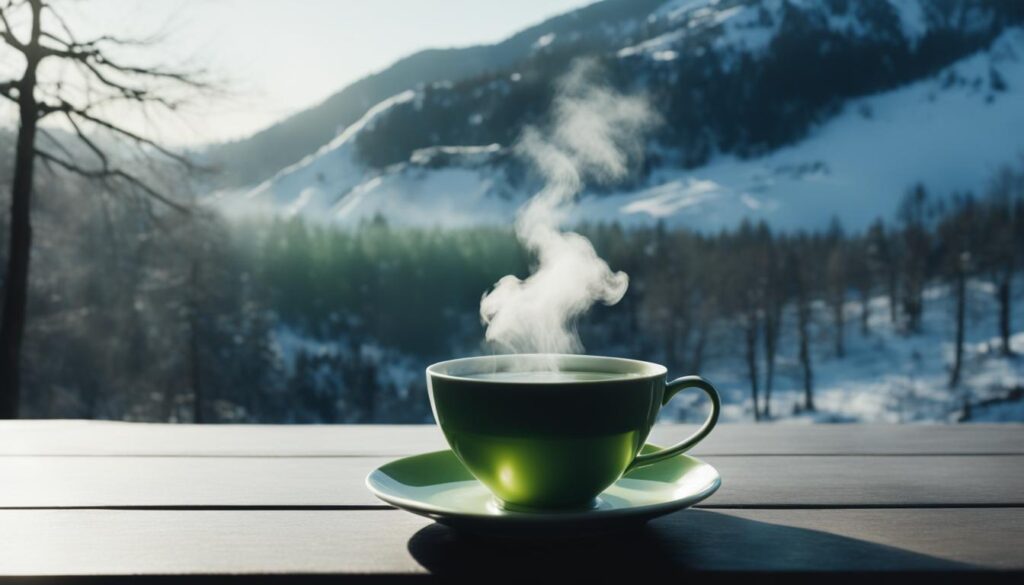 Green tea and cold prevention