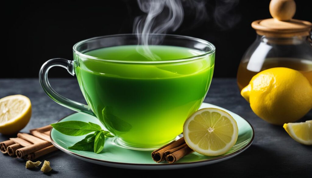 benefits of green tea with lemon ginger and honey