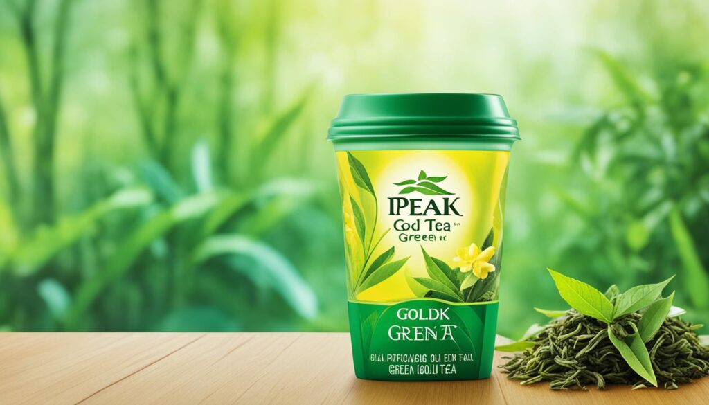 gold peak green tea