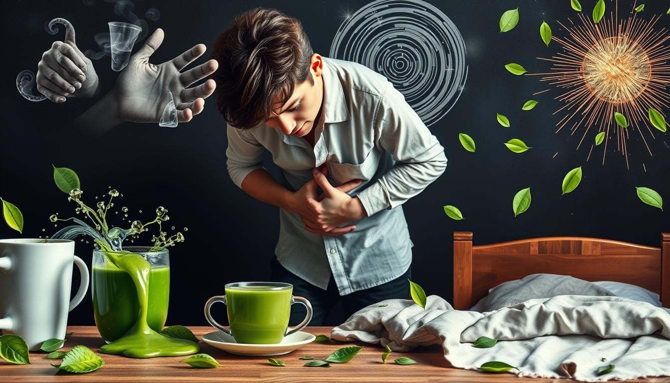 green tea overdose symptoms